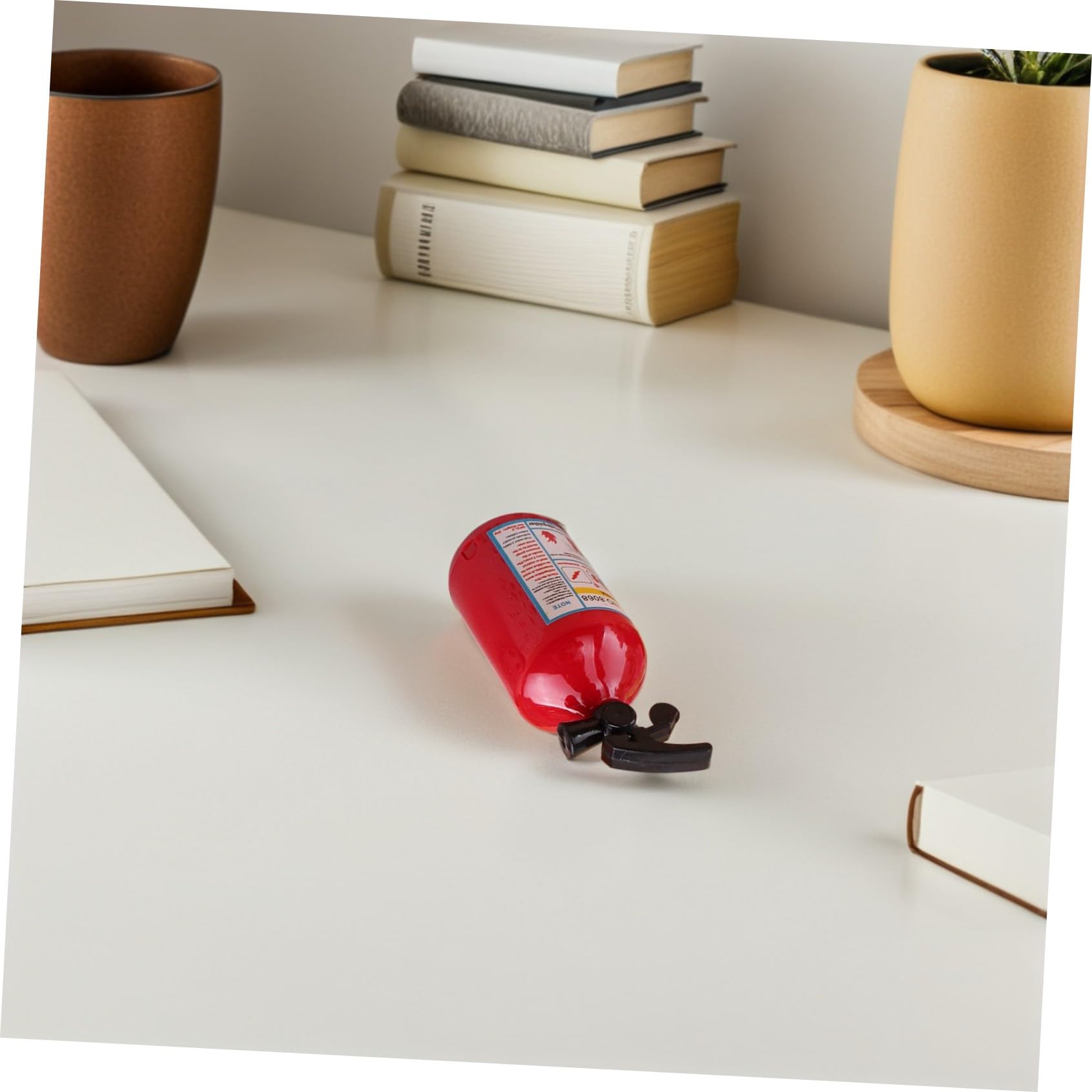 Operitacx 90 Pezzi Temperamatite Estintore per Studenti Accessorio Scuola Divertente e per Appuntalapis Gadget Festa Originale