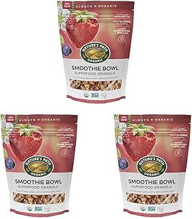 Nature's Path Organic Superfood Smoothie Bowl Granola, 9.5 oz (Pack of 3...