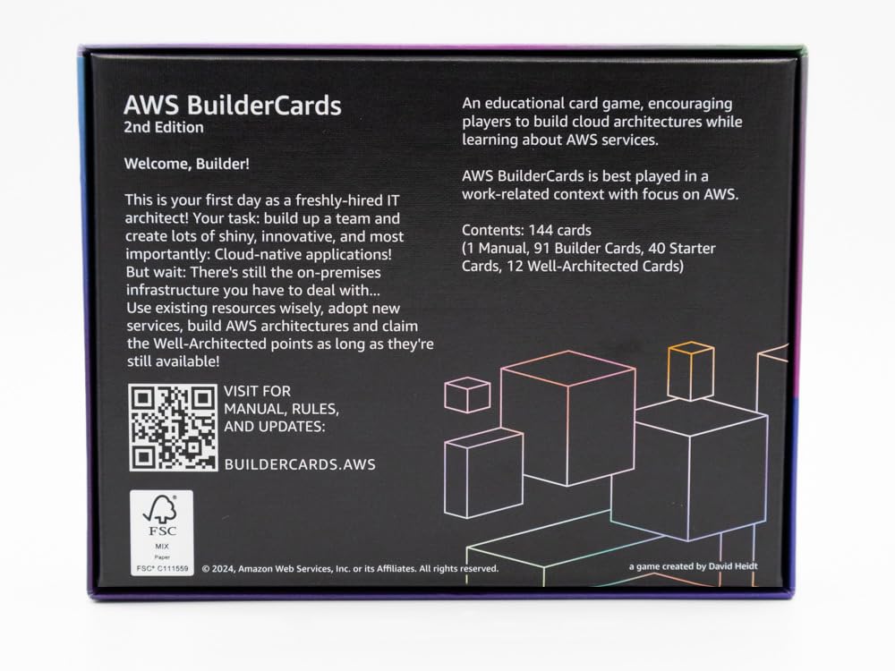 AWS BuilderCards - Cloud Architecture Card Game - Base Game