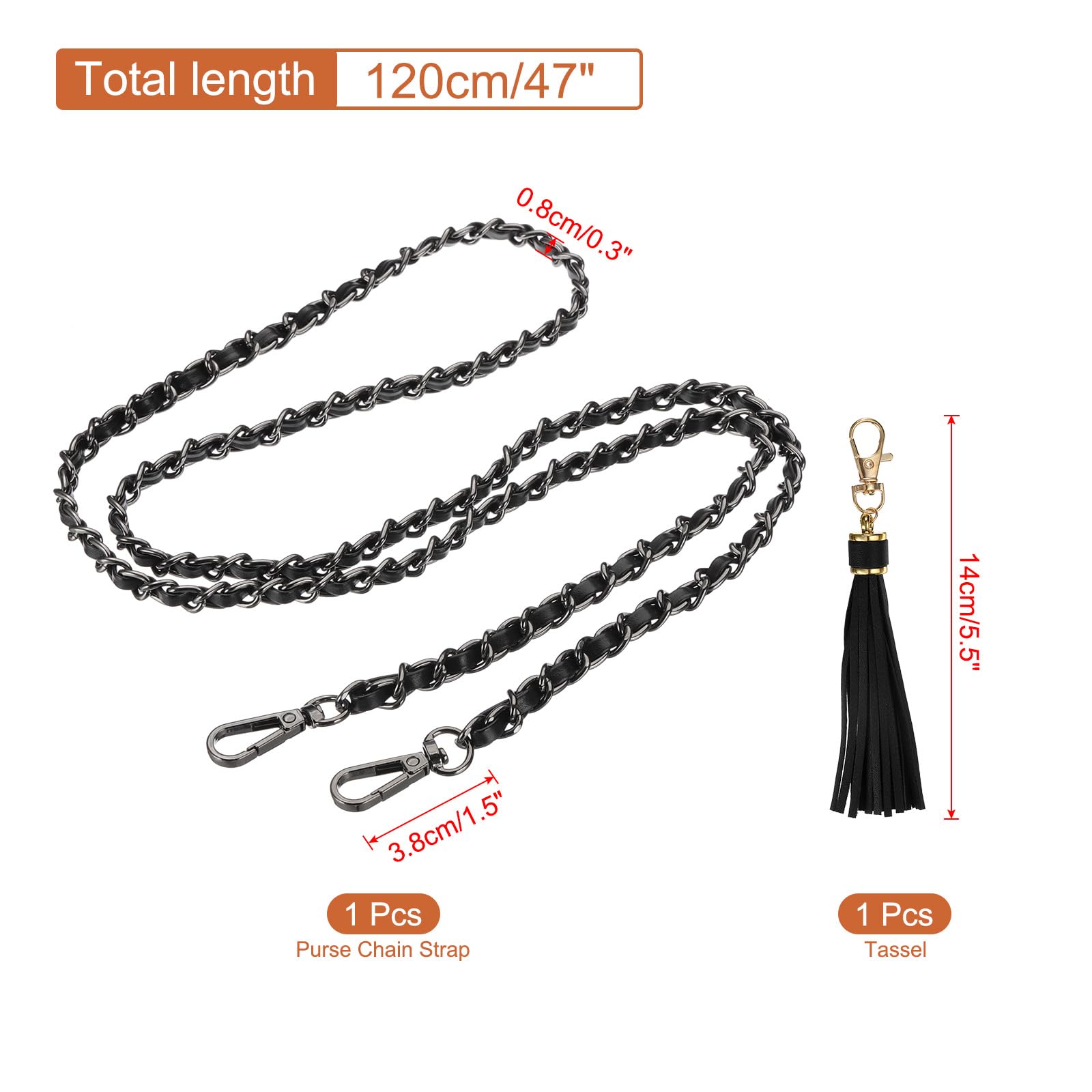 PATIKIL Purse Chain Strap - Image 2
