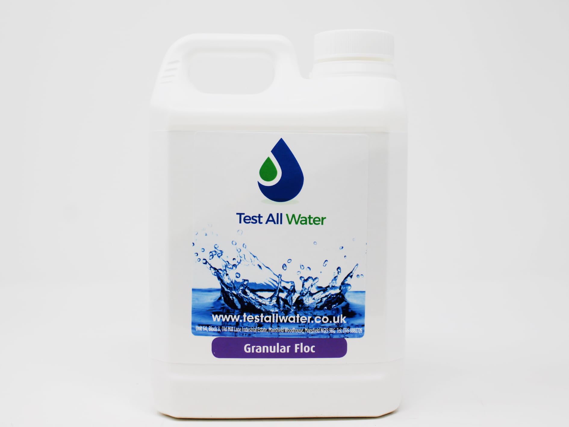 Test All Water Granular Floc 2kg, for Pools, Spa and More