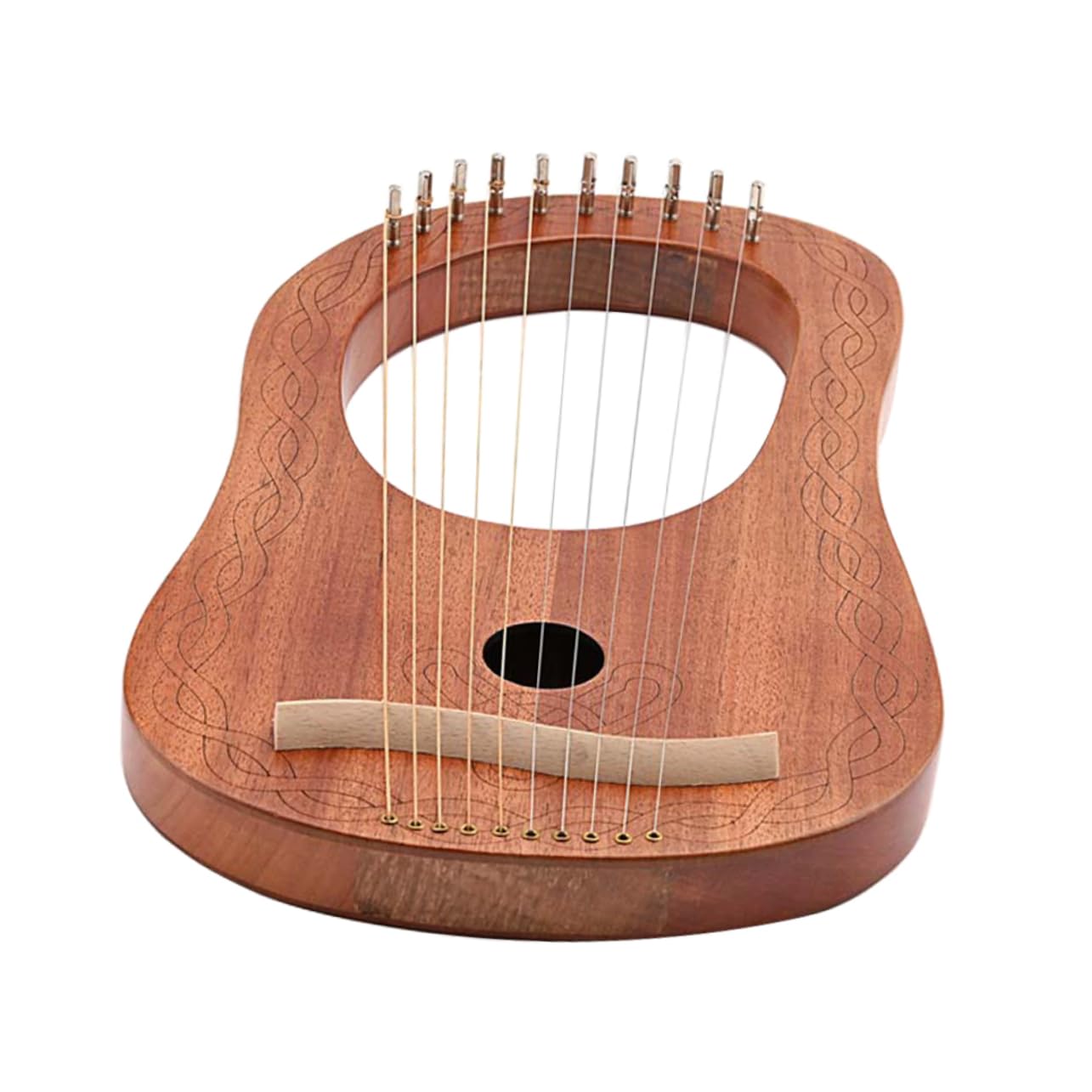 VANZACK Harp Strings Replacement 10 Strings for Lyre Harp Musical Instrument Kit