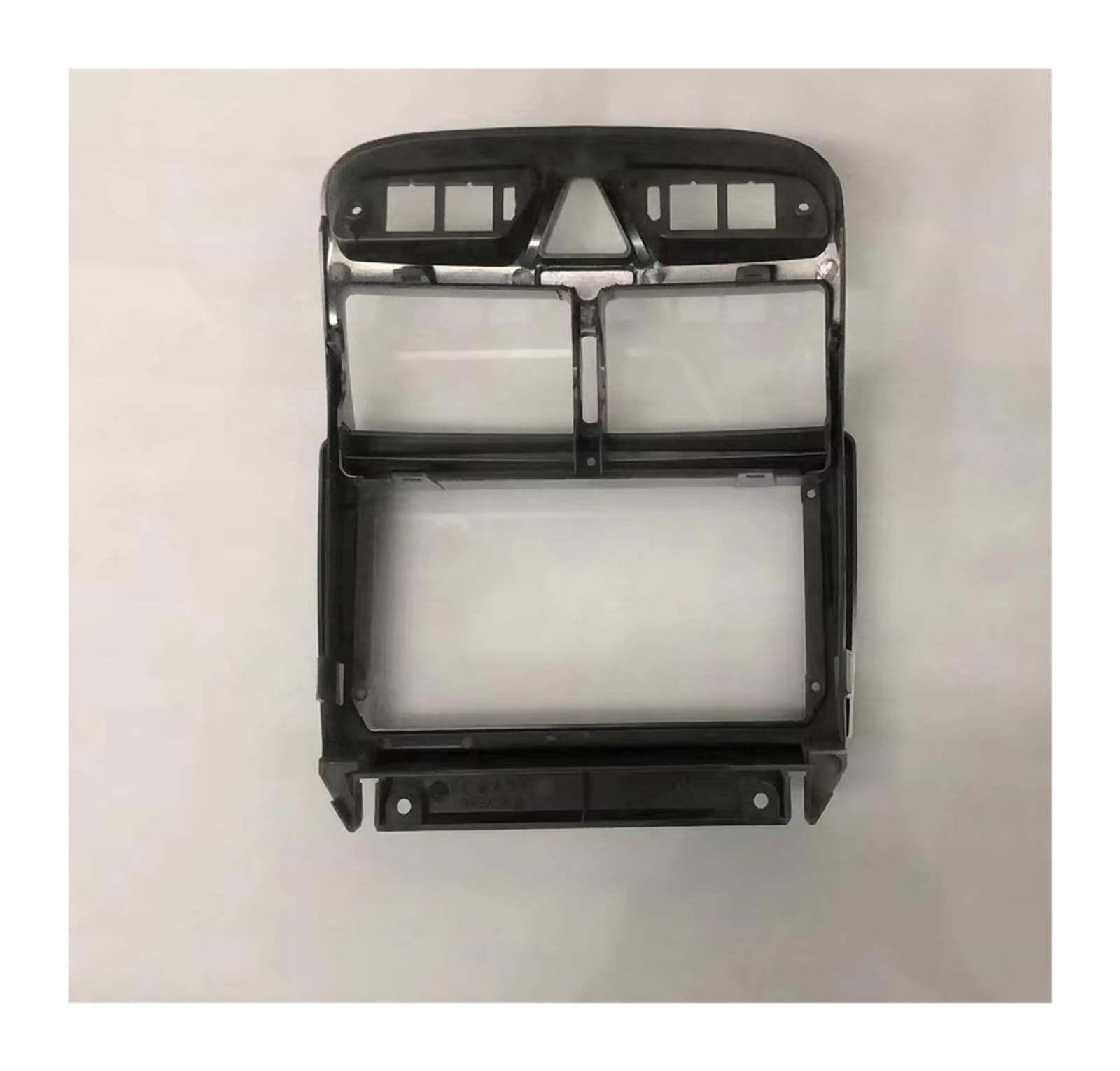 Carcasa Marco Radio Coche Adaptador Conexión Audio Marco Coche Kit Embellecedor Tablero Radio Panel Facia 9 Pulgadas 1 DIN para Peugeot 307 307CC, 2002-2013