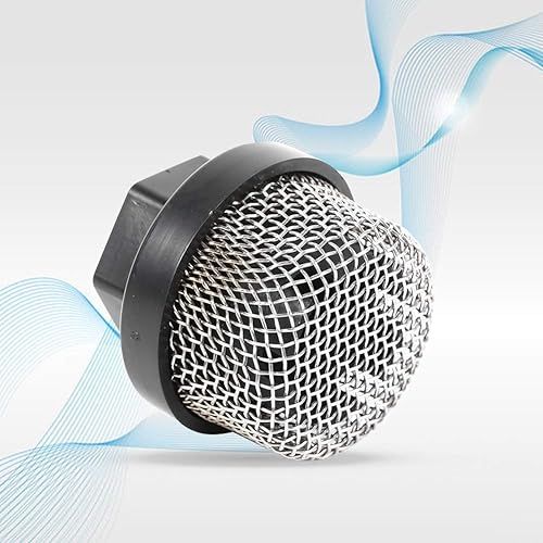 Miniatura 2 de Filtro de entrada de manguera, filtro de entrada de acero inoxidable para pulverizador de pintura sin aire, bomba de filtro de pantalla de manguera