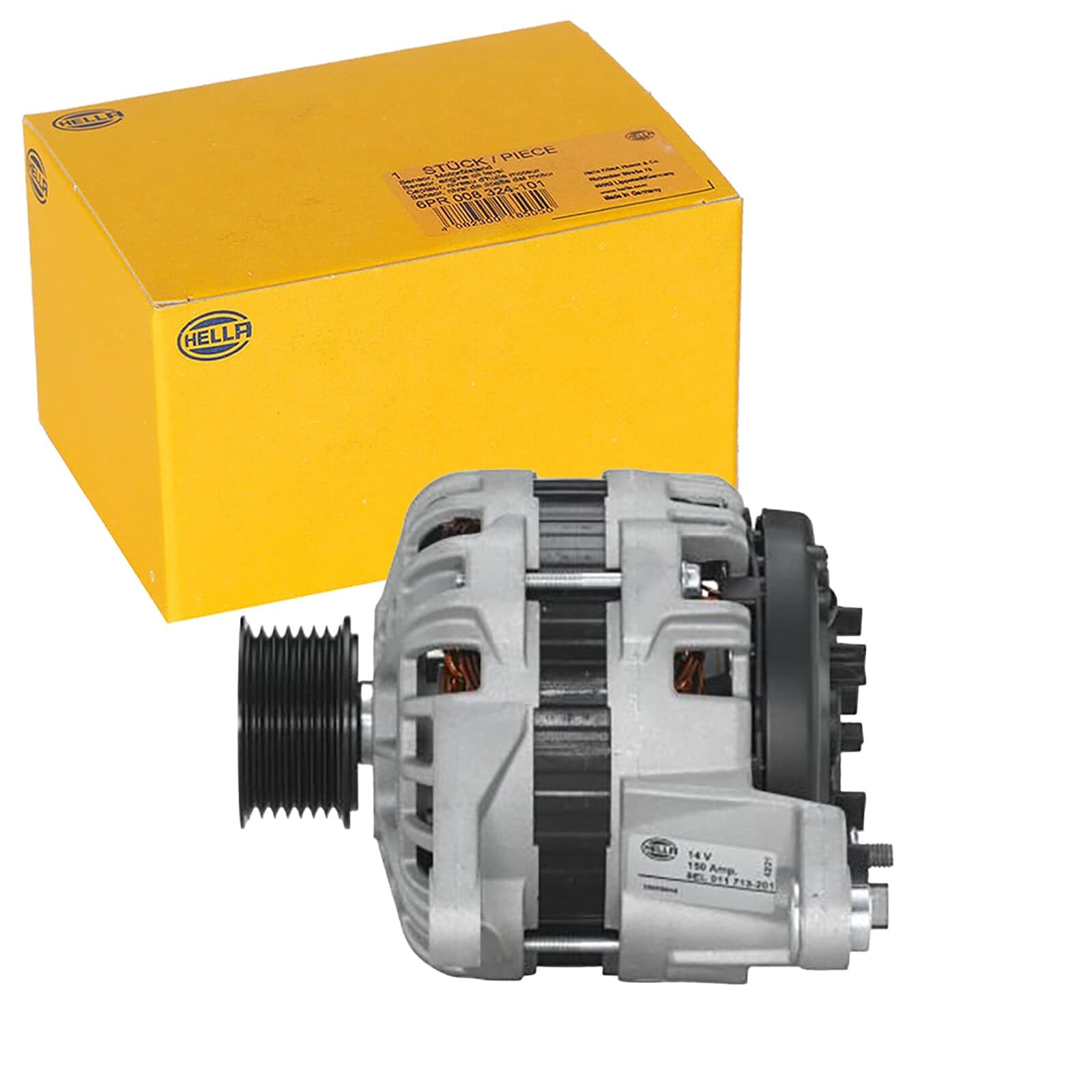 HELLA 8EL 011 713-201 Alternador - 14V - 150A