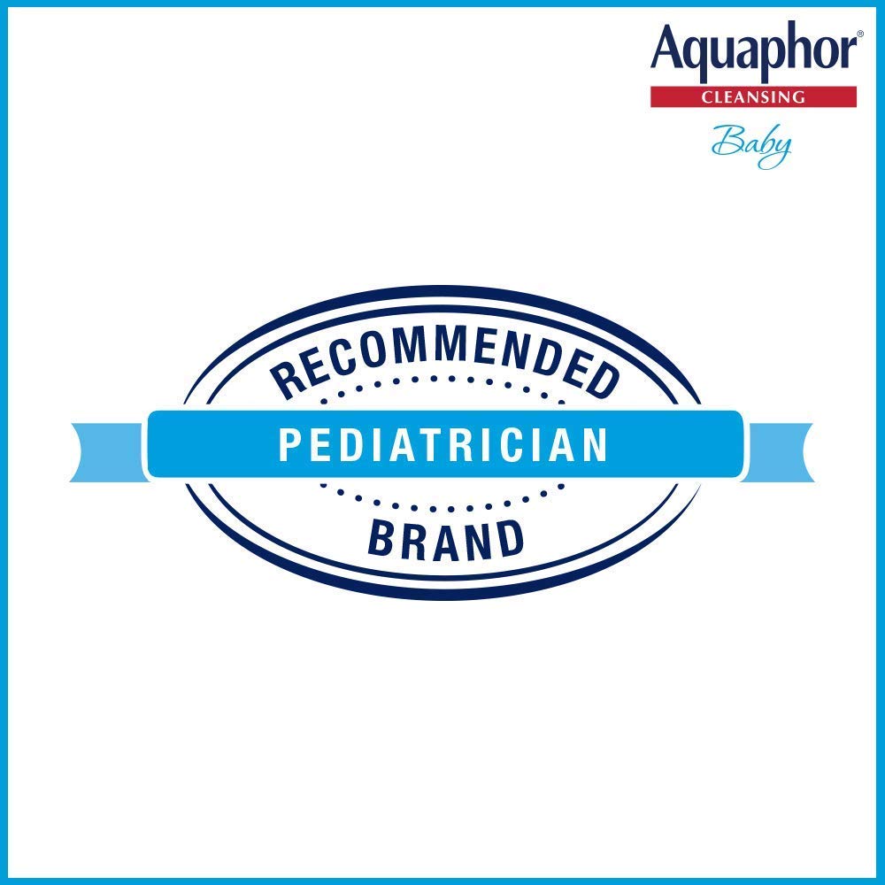 Aquaphor Baby Wash and Shampoo - Mild, Tear-free 2-in-1 Solution for Baby’s Sensitive Skin - 25.4 fl. oz. Pump : Baby