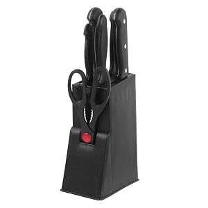Cabilock Profession Chef Knife Set Stainless Steel Kitchen Cutters Block Professional Kitchen Knives Set