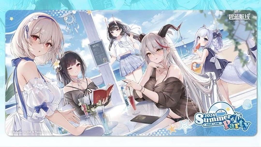 アズールレーン　ラバーマット　マウスパッド 公式】【日本未発売】アズールレーン セントルイス マウスパッド