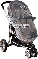 Biramar Baby Mosquiteiro De Carrinho Elástico Branco Branco
