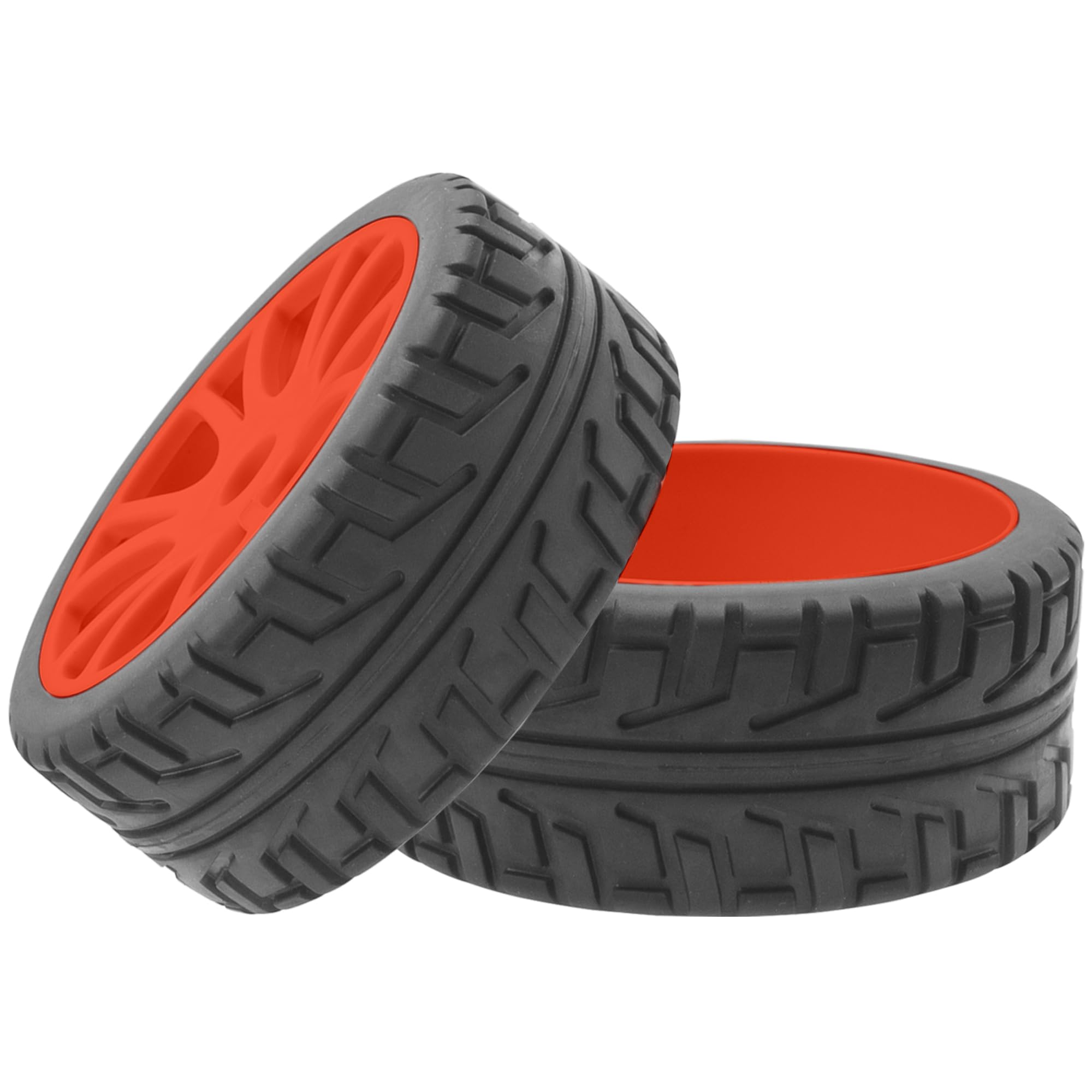 4 Pneumatici RC 116mm Per Modelli 1/8 Off-Road – Gomma Antiscivolo Con Esagono 17mm
