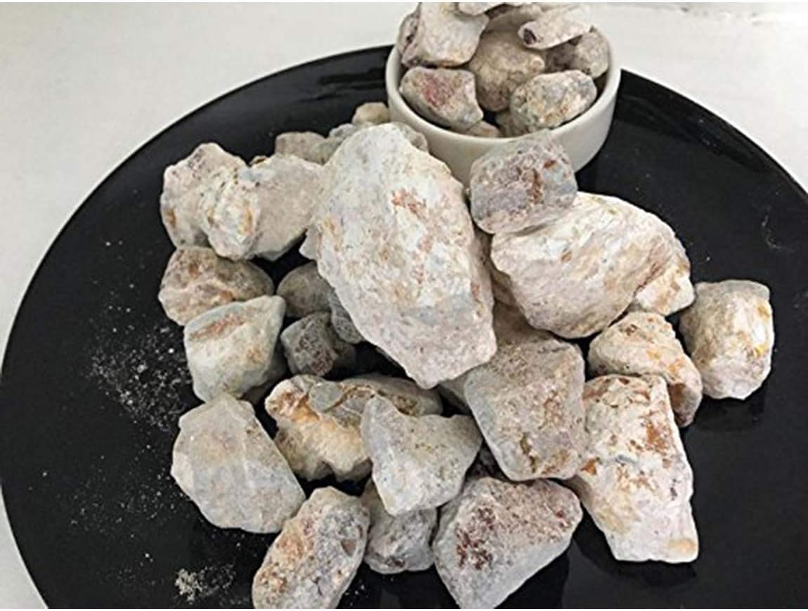 India Clay Edible White Khadi Clay, 250g