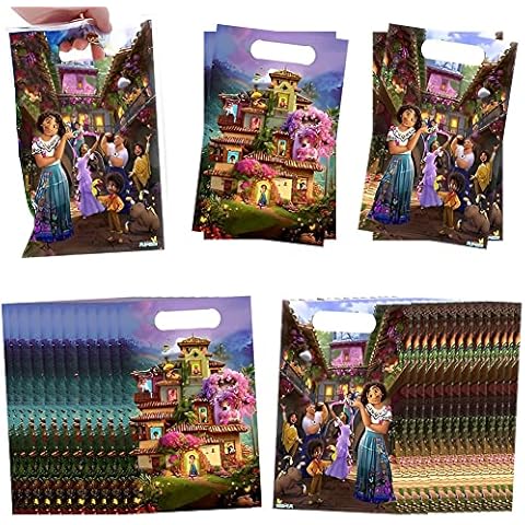 80 Pack Magic Party Gift Bags Party Favors Bags Movie Theme Plastic Sweet Bag Goodie Candy Bags Gift Wrapping Bags Birthday Gift Accessories Treat Bags for Kids Birthday Celebrations Cover