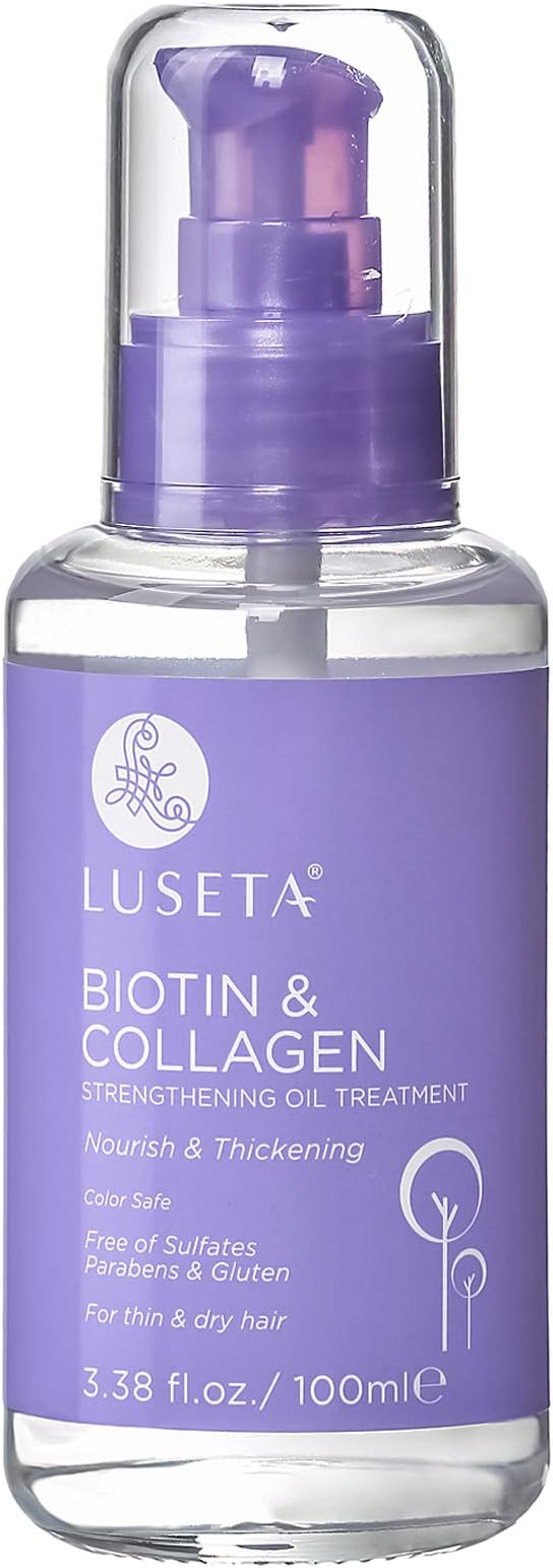 L Biotin & Collagen Strengthen Oil Treatment, 3.38oz