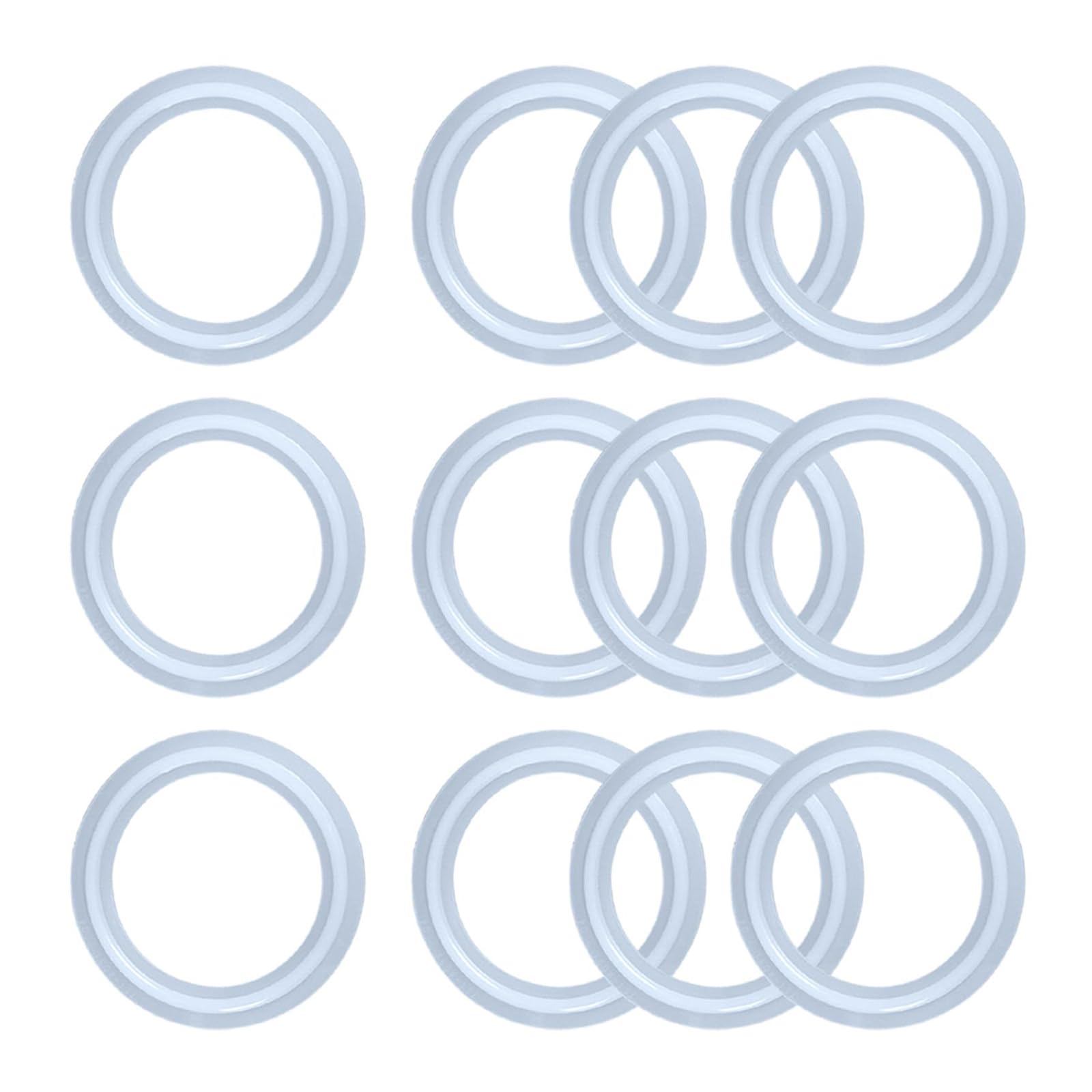 Nmflab Multicolor 10 Pieces Hot Tubs O Rings Seals Leak Repair Strong Silicone Component Heater Gaskets Fit For 711~4030B 2 Inch Piping Leak Proof Hot Pool Seal