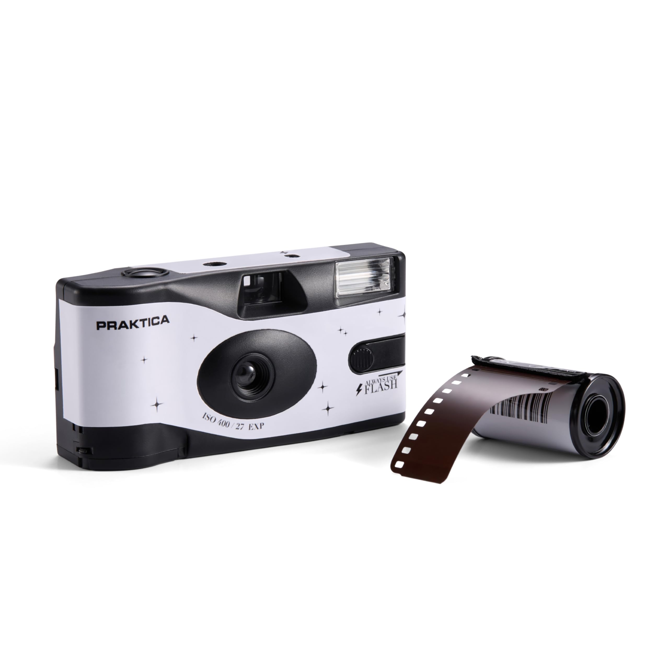 Praktica Single Use Disposable Colour Film Camera, Wedding White