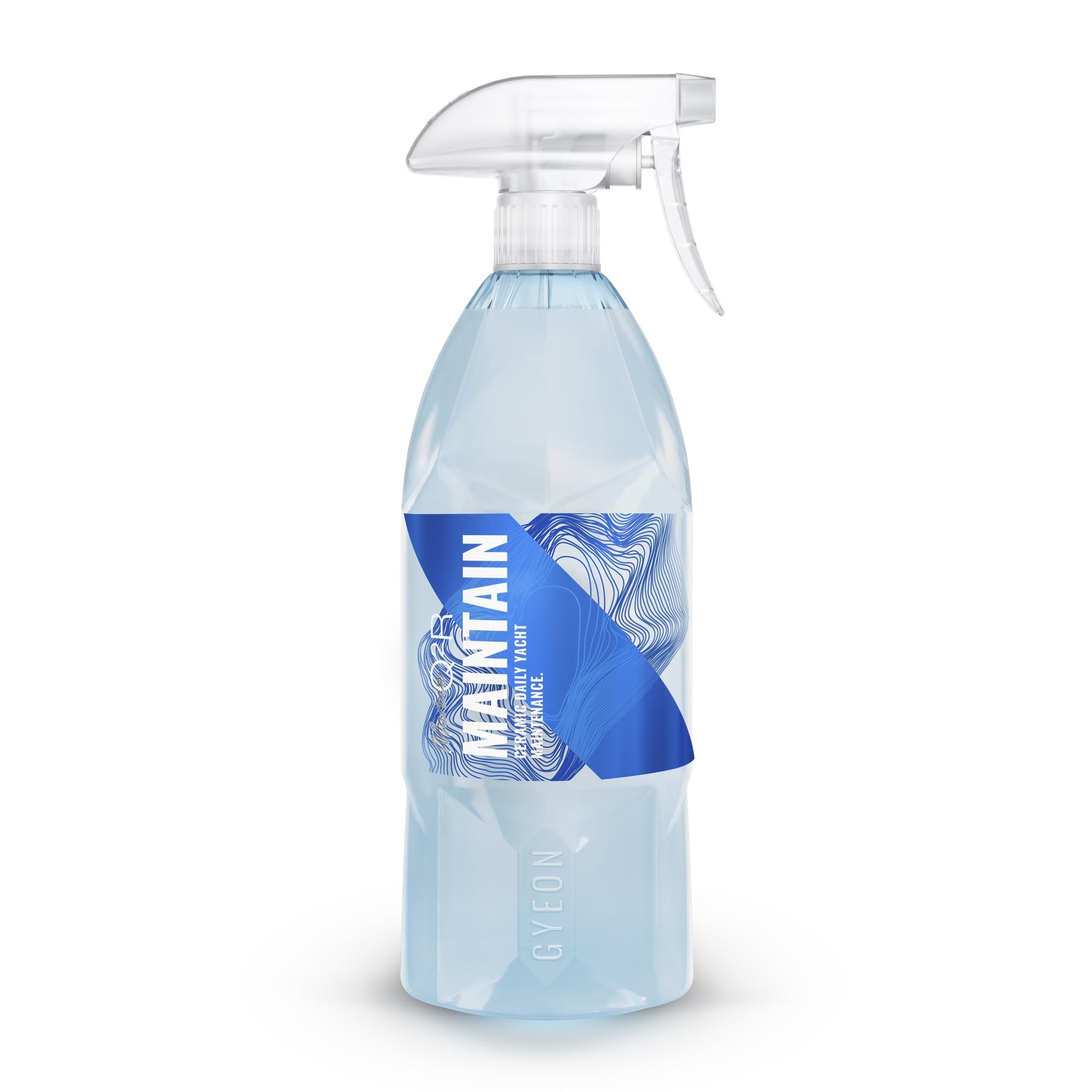 GYEON Q²R Maintain - Ceramic Based Maintenance SiO2 for Coated and Uncoated Surfaces on Boat, Yacht & Jet Skis - Streak Free - remove Dust and Fresh Water Marks - Hydrophobic Spray - 1000 ml