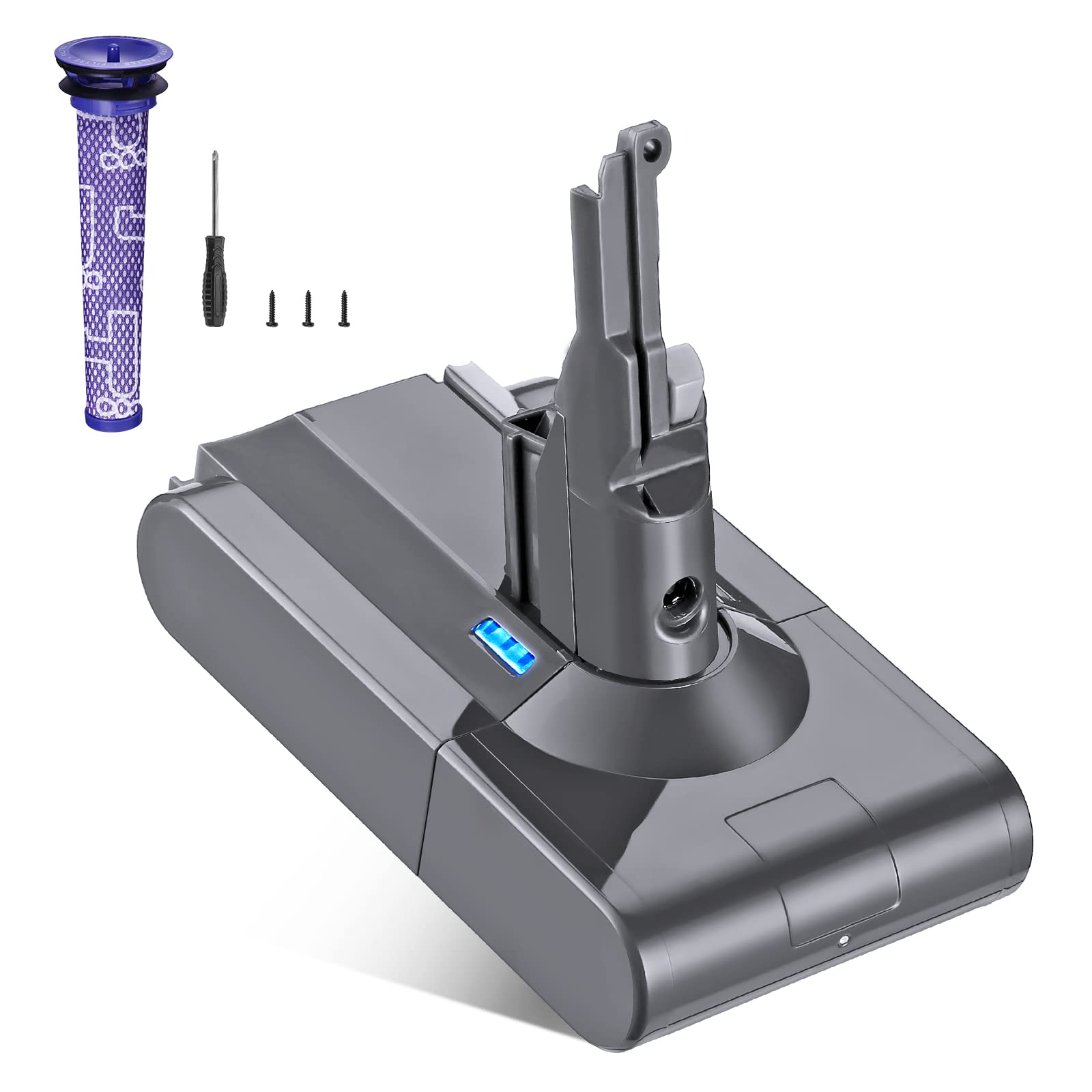 Buy Abaige 5.0Ah V8 Replacement Battery Compatible with Dyson V8