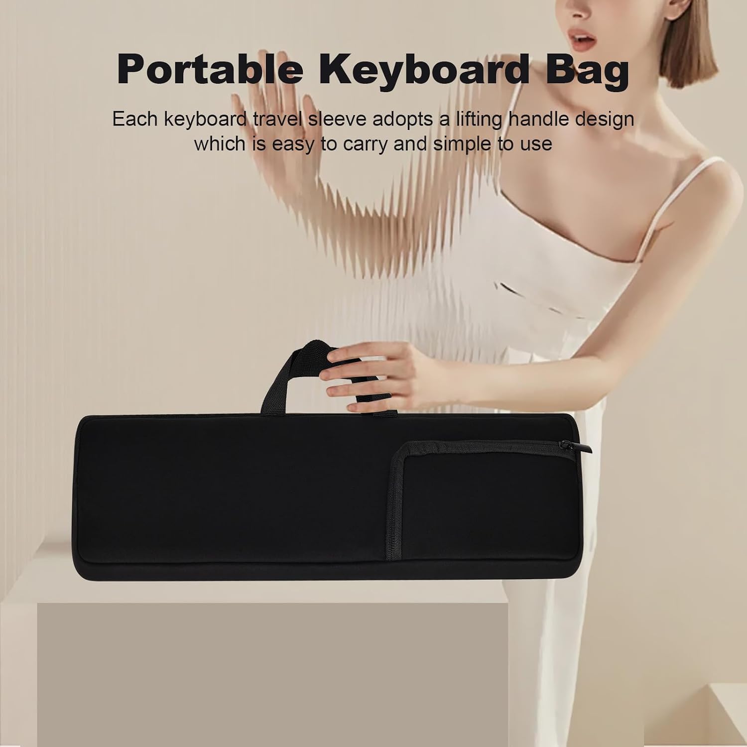 Keyboard Travel Sleeve Case for Logitech MK955/MK235 Keyboards