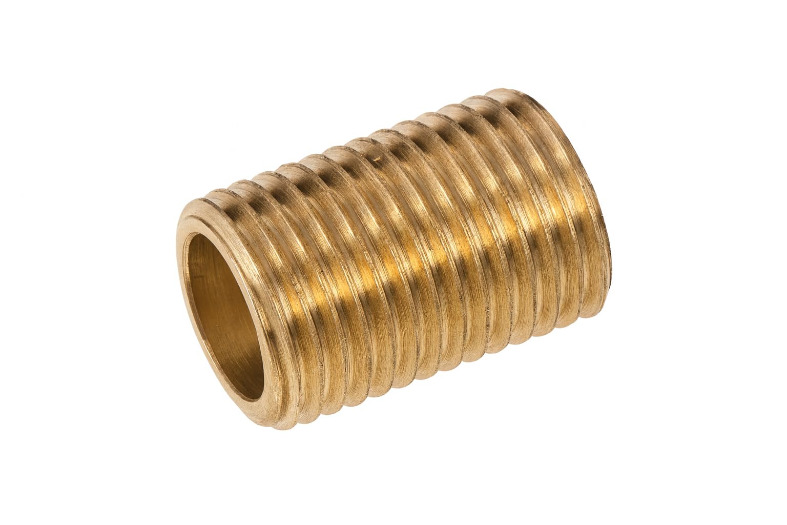 2X Westco 1" BSP Brass Running Nipple - Heavy Duty