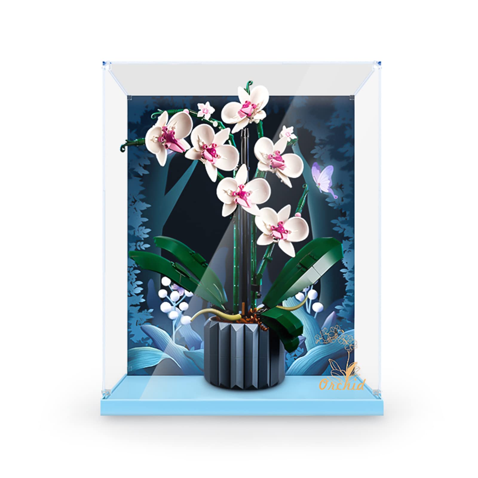 Buy LMTIC Acrylic Display Case for Lego Orchid 10311 Decor Building Set