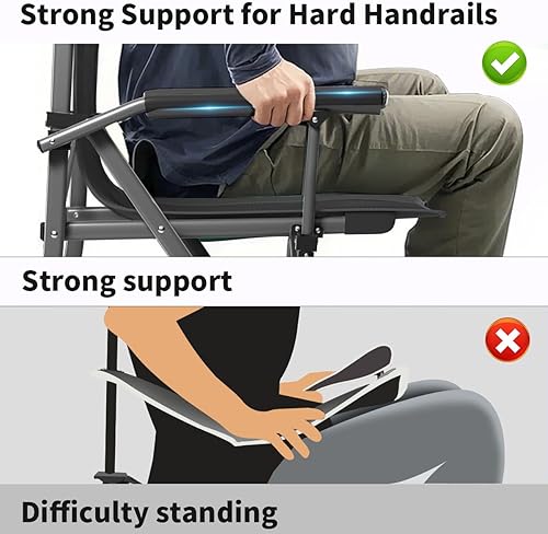 Miniatura 5 de Oversized Camping Chair for Adults Heavy Duty,Heavy Duty Lawn Chair with Side PocketsOutdoor Camping, Fishing, Beach,Hiking Foldable Camping Chair