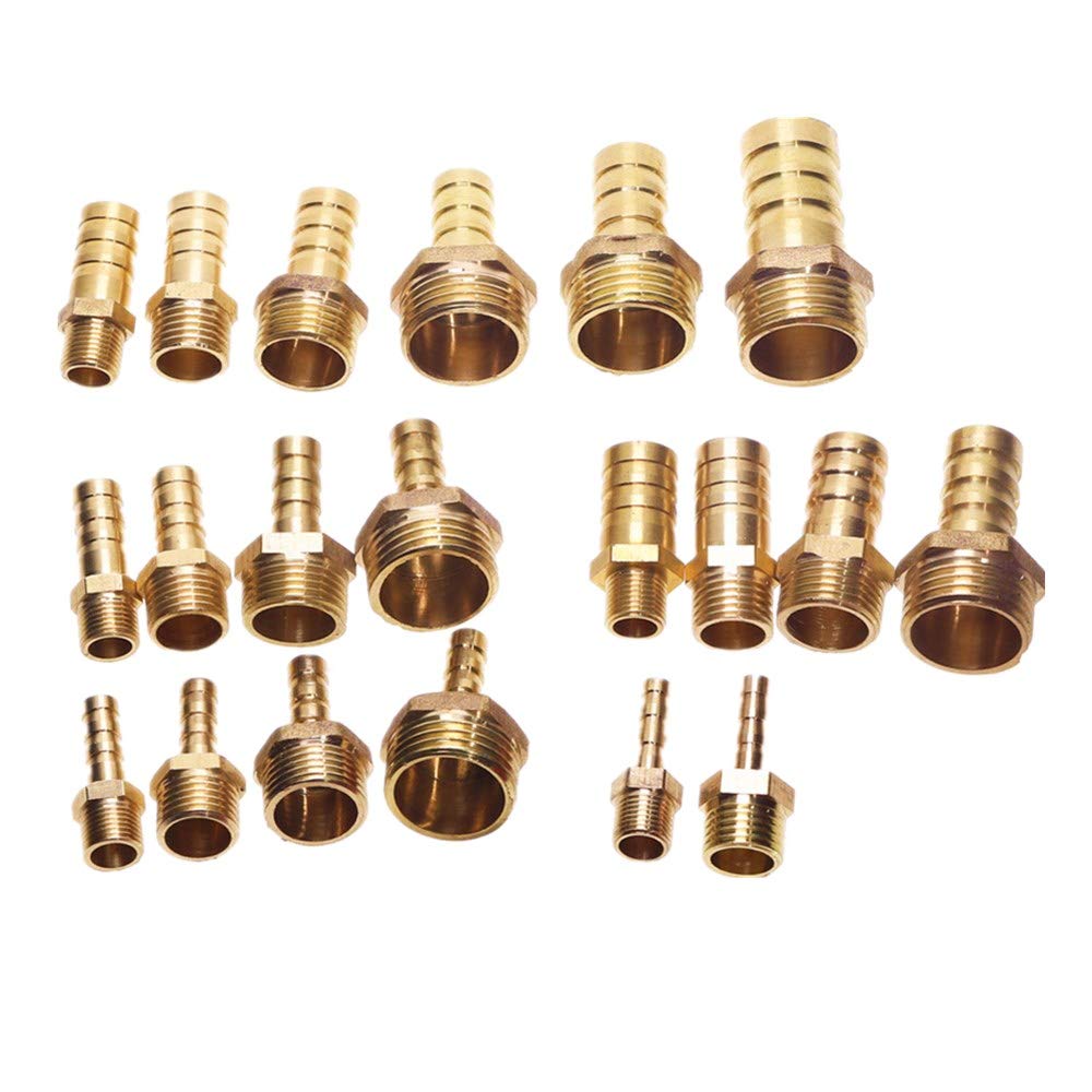 Wasserhahn Adapter Set 16-teilig - Messing Gewindeadapter 16-28mm