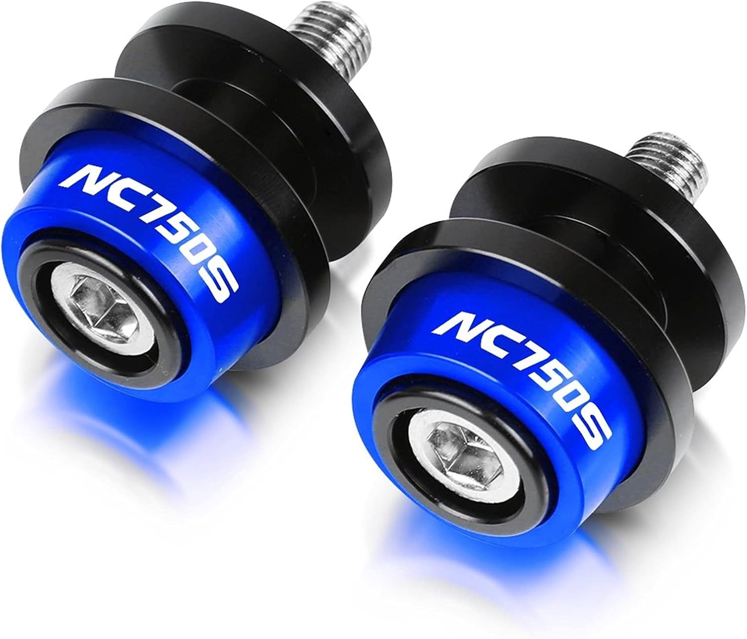 for Honda NC750S NC 750 S 2014-2020 Motorcycle Swingarm Spools Slider Stand Screws Swing Arm Bracket Screw (Color : Blue)