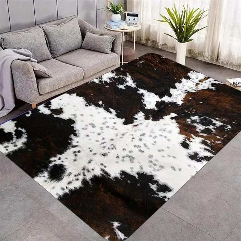 Tapis vintage doux pour fenêtre et table basse de chambre à coucher