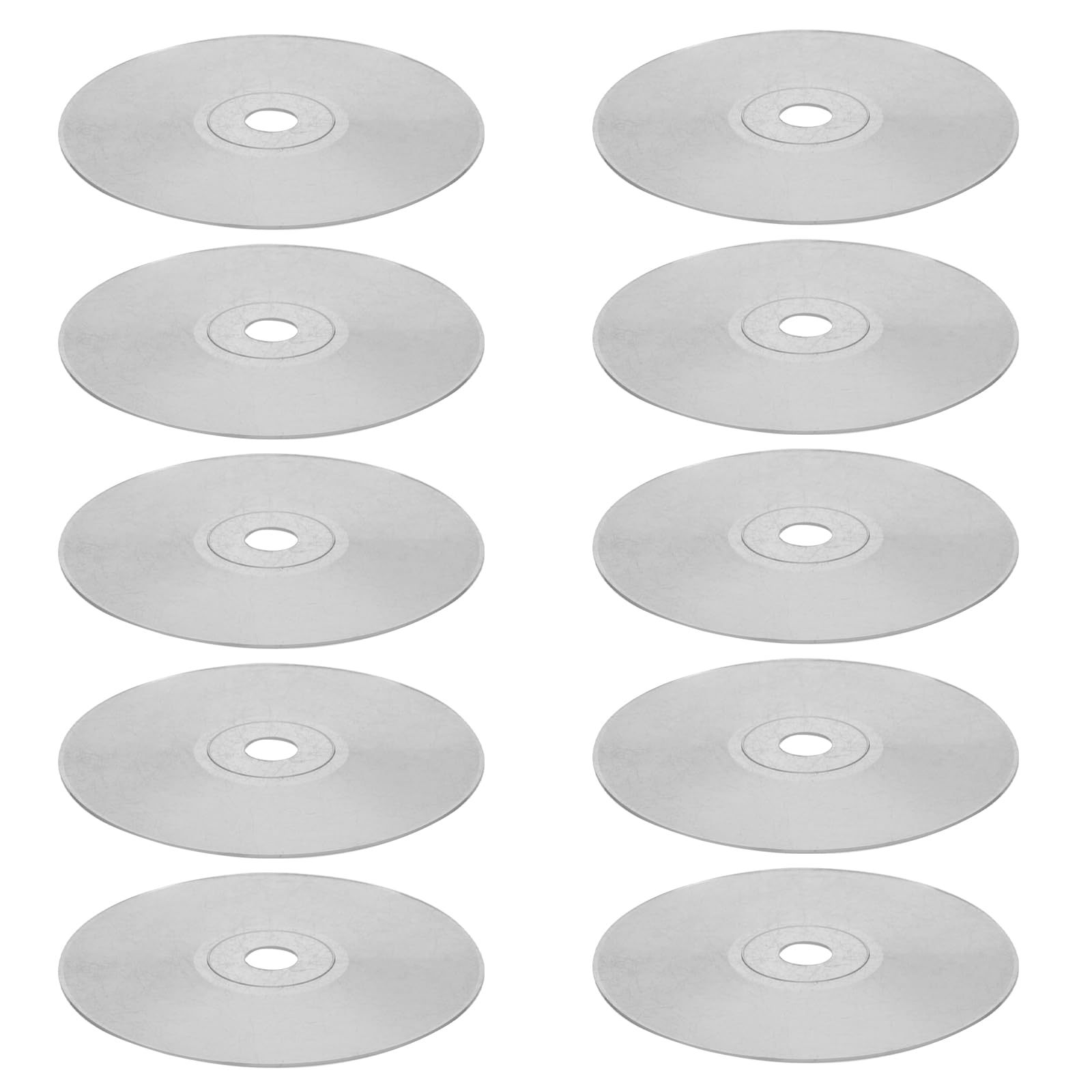CDs transparentes decorativos NUOBESTY para pared de habitación juvenil y adornos de fiesta