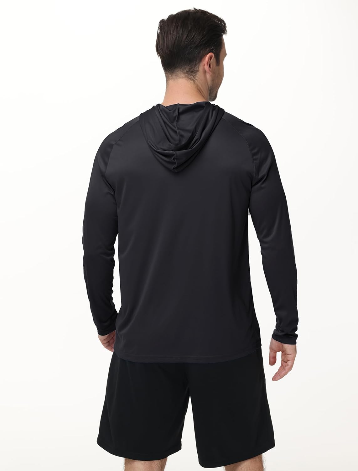 GEEK LIGHTING 3 Packs UPF 50+ Hooded Shirts Sun Protection Hoodie for Hiking Running Fishing Swim Rash Guard - Image 4