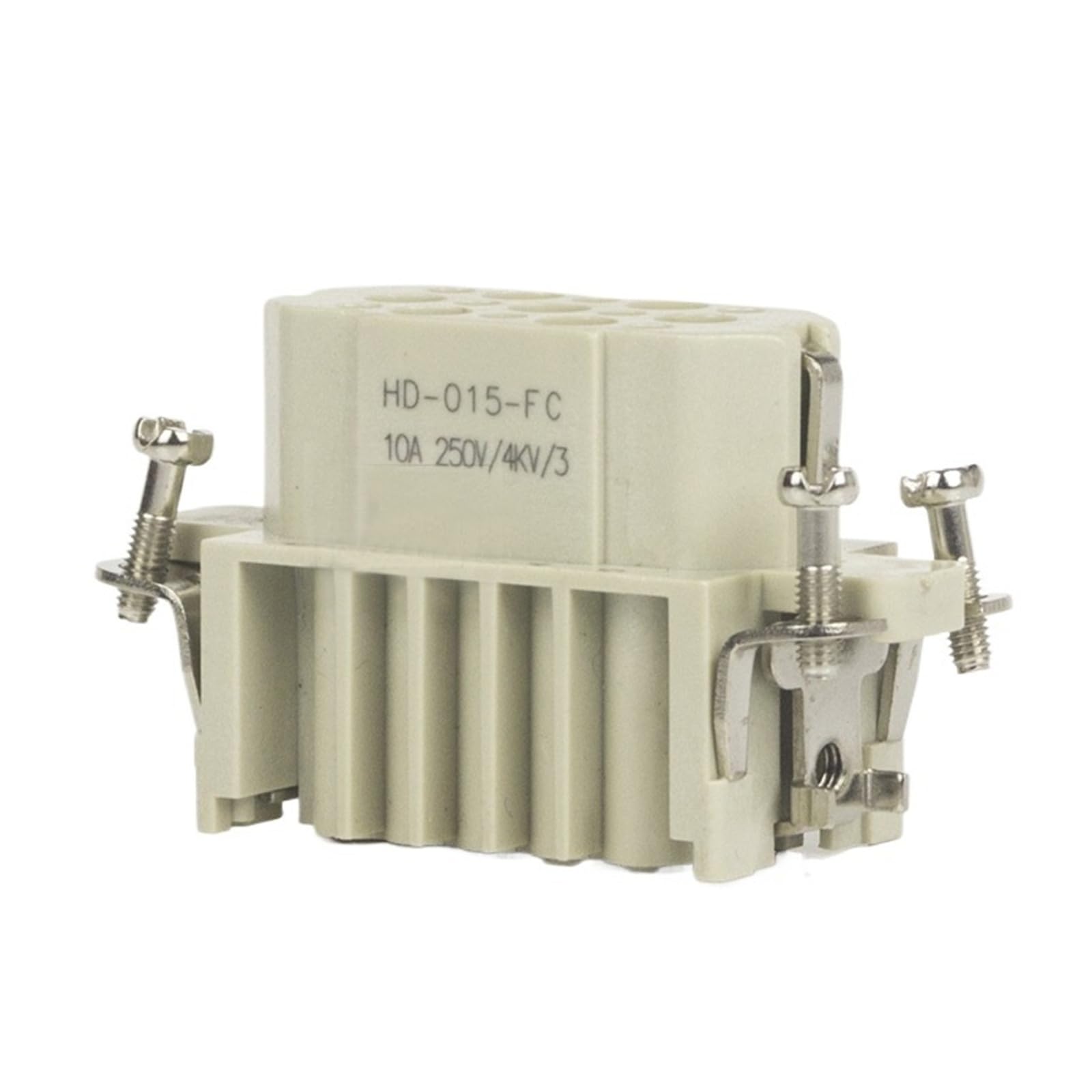 Connecteur HDC HD-15 Femelle rectangulaire robuste pour les applications industrielles exigeantes