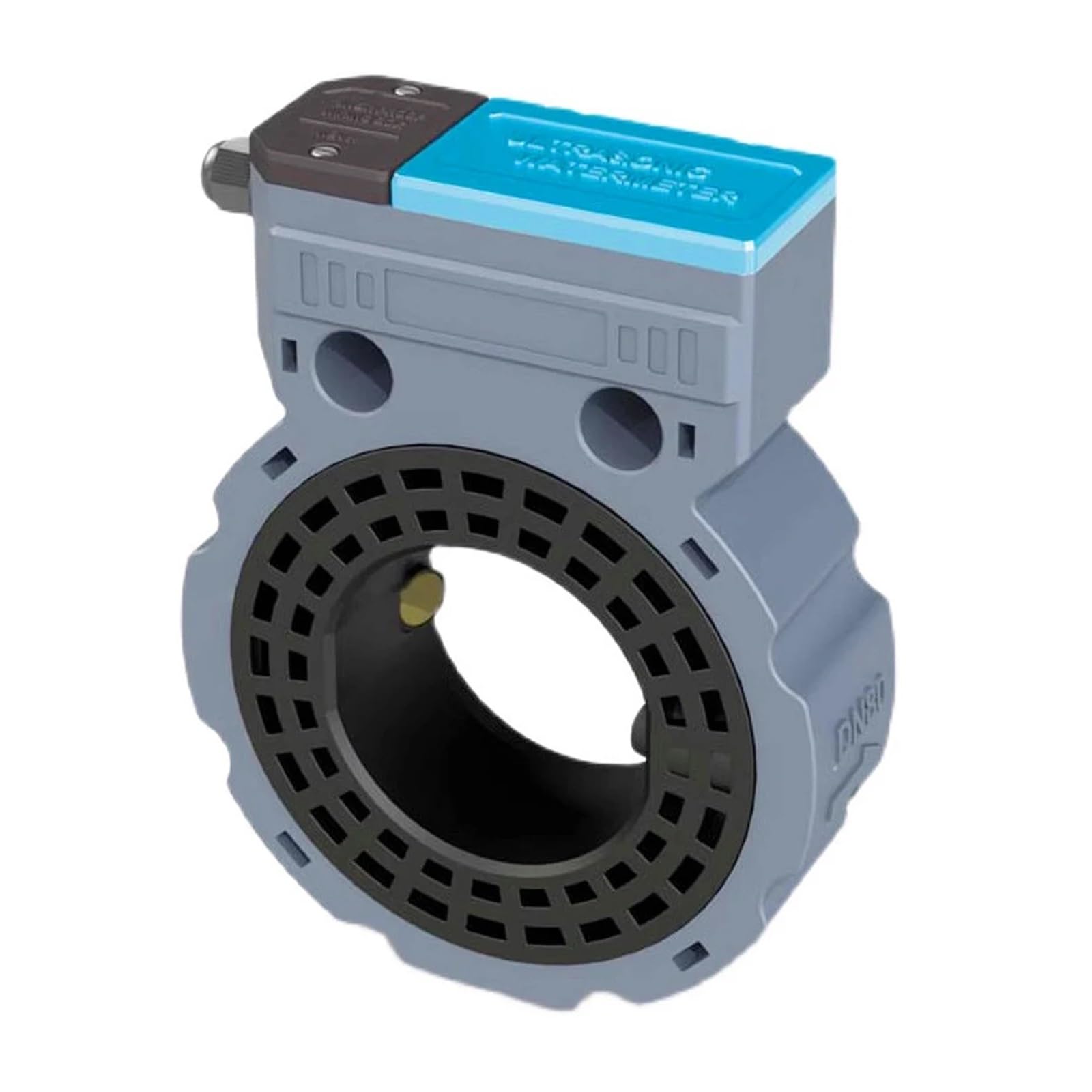 Medidor de flujo de agua ultrasónico Medidor de flujo de agua for riego agrícola digital Contador Sensor de flujo de agua líquido con pantalla LCD DN50 mm DN65 DN80 DN100 para líquidos(DN65)