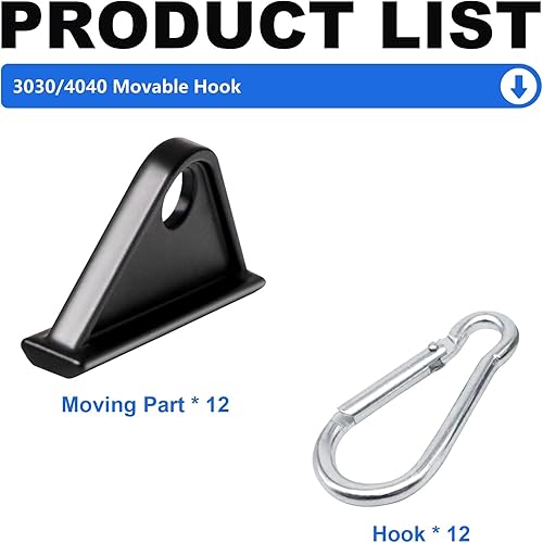 Miniatura 199 de 10 unids 2020 placa de extrusión de aluminio conector esquina L soporte 8020 V ranura hardware ranura T accesorios con tuercas en T y tornillos