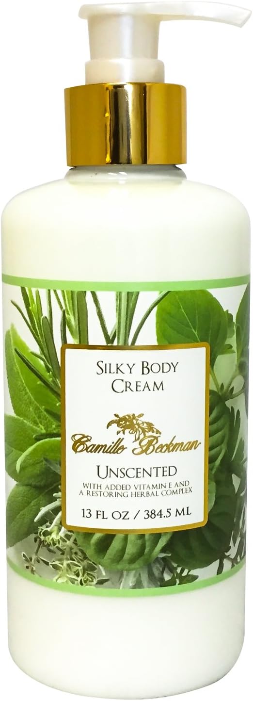 Silky Body Cream, Vitamin E Unscented, 13 Ounce