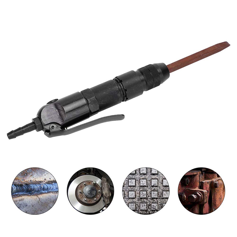 Pala de martillo neumático, pistola de martillo de aire de mano profesional CZ1, diámetro interior de tubo de 3/8 de pulgada, herramienta de eliminación de óxido de cincel neumático