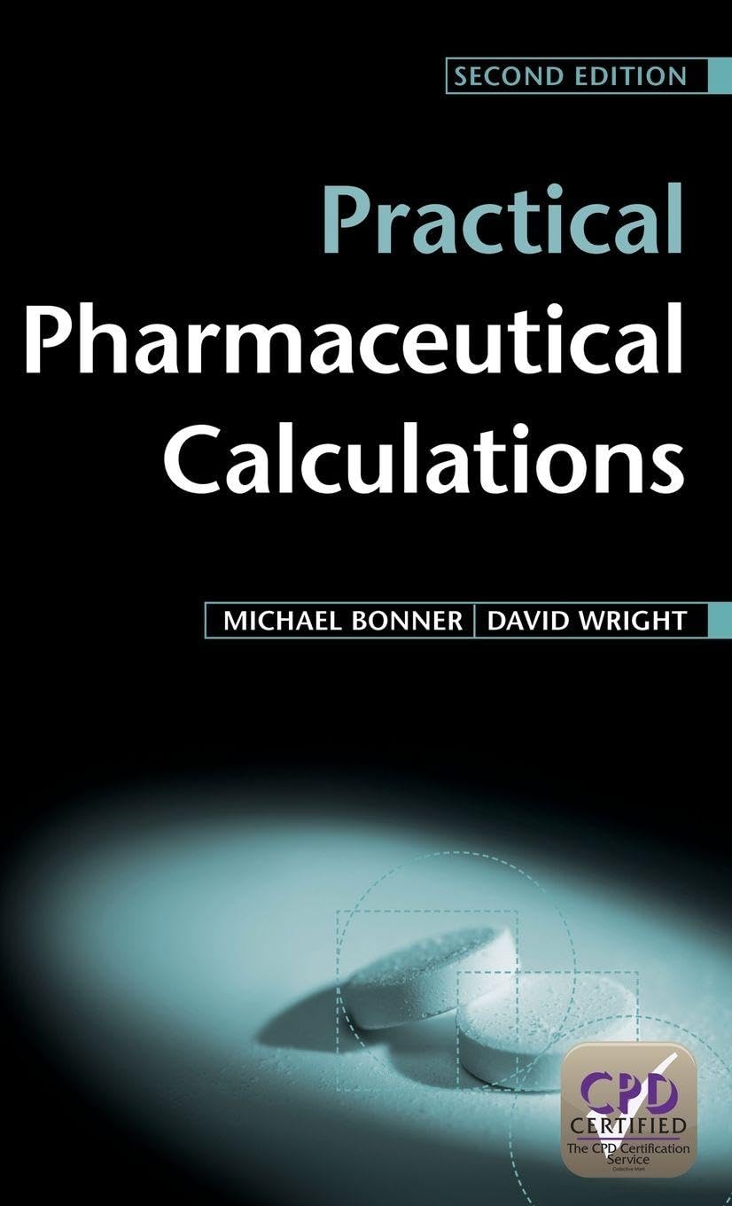 Routledge Practical Pharmaceutical Calculations