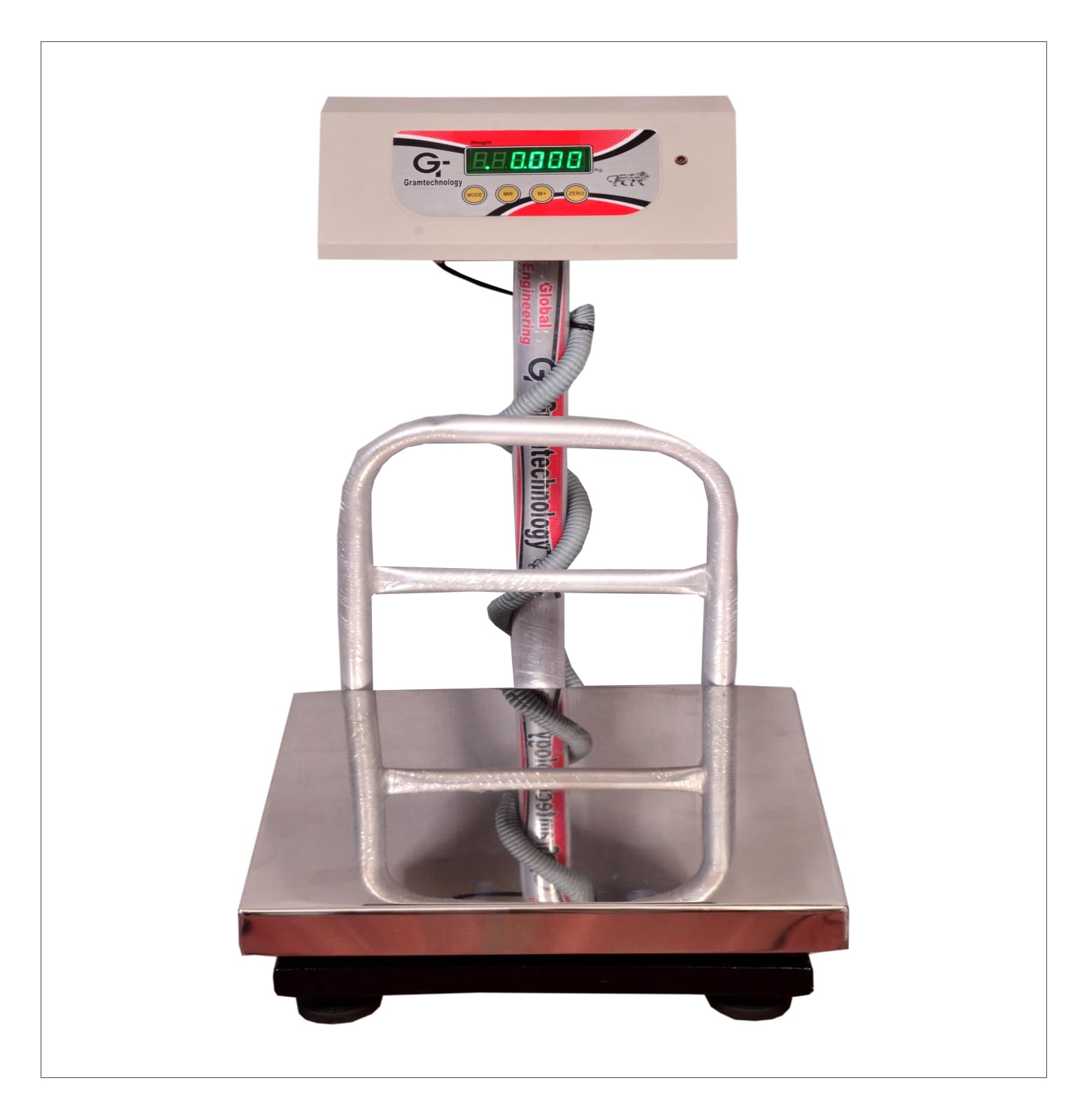 GTECHNOLOGY Weighing Scale 100kg x 10 gm Weight Machine for Shop, Factory, kirana shop, Sweet shop and other uses 088 (GT 100kg)