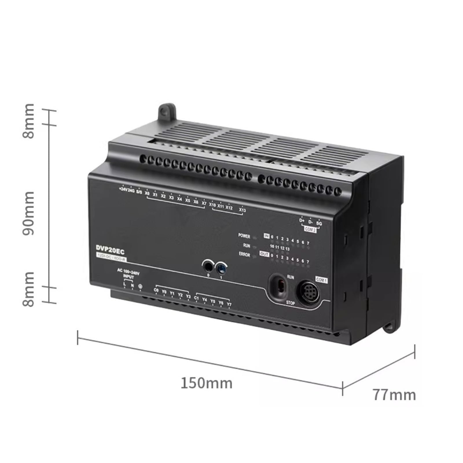 Controlador lógico programable DVP20EC00R3 Original