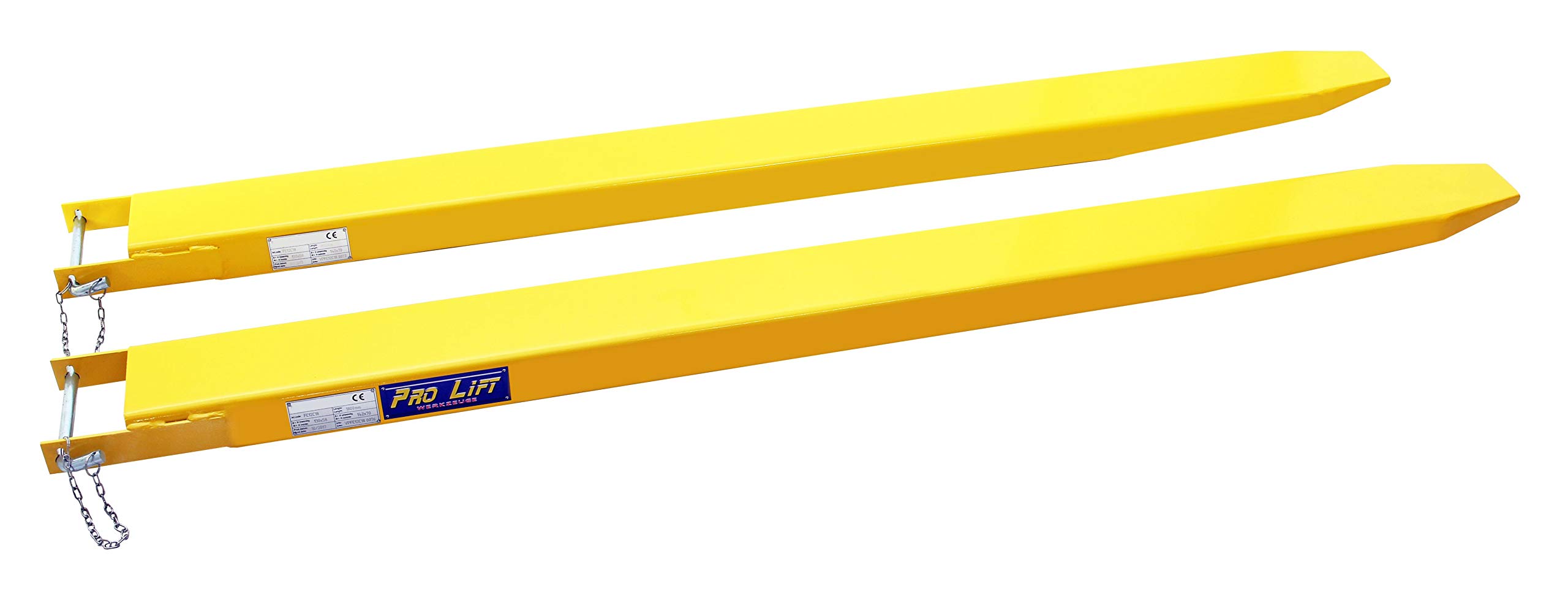 Alargador para carretilla elevadora (1800 mm de largo, 140 mm de ancho)