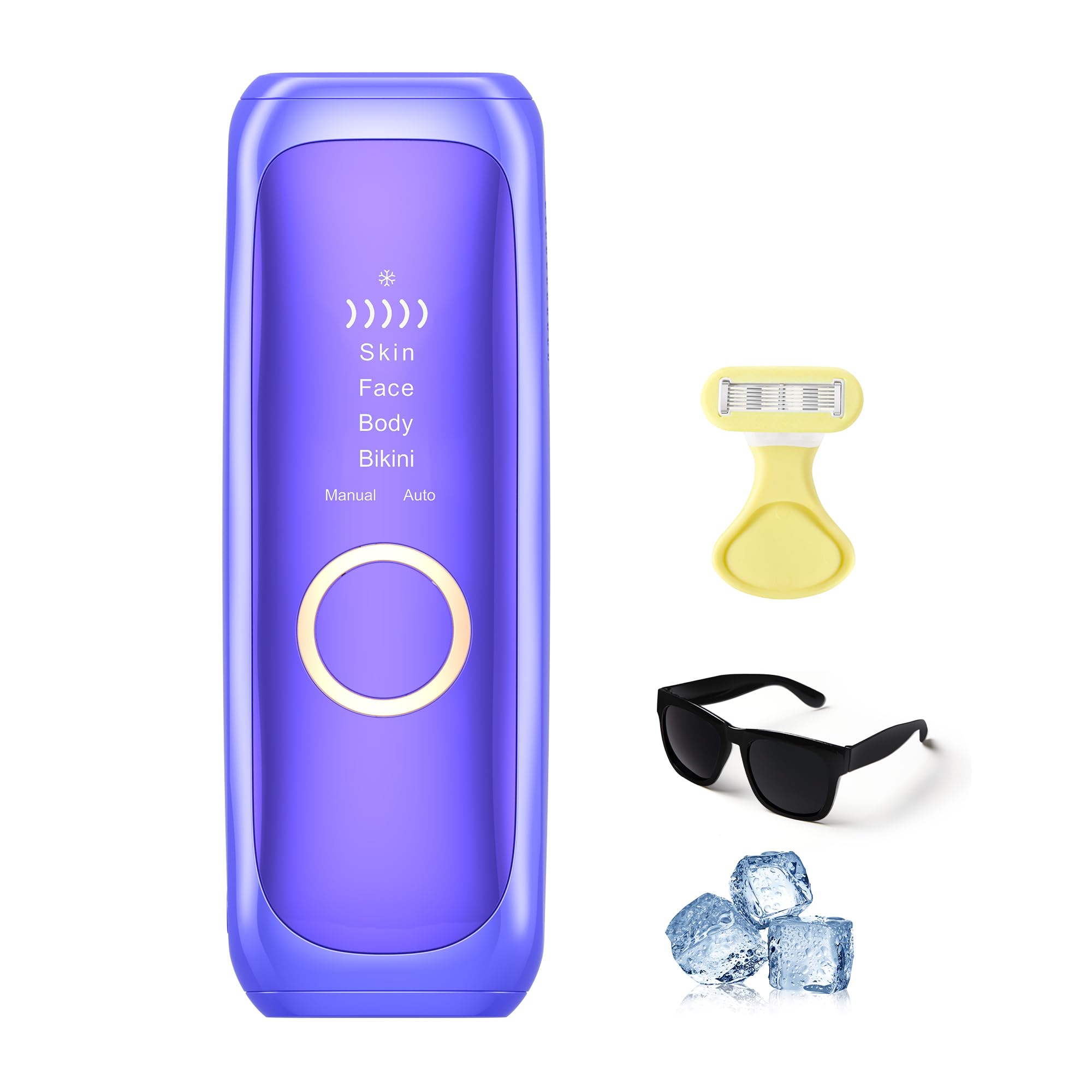IPL Laser Hair Removal for Women and Men