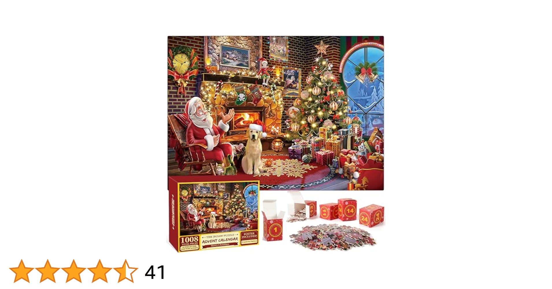 Amazon.com: Advent Calendar 2025 Christmas Jigsaw Puzzles