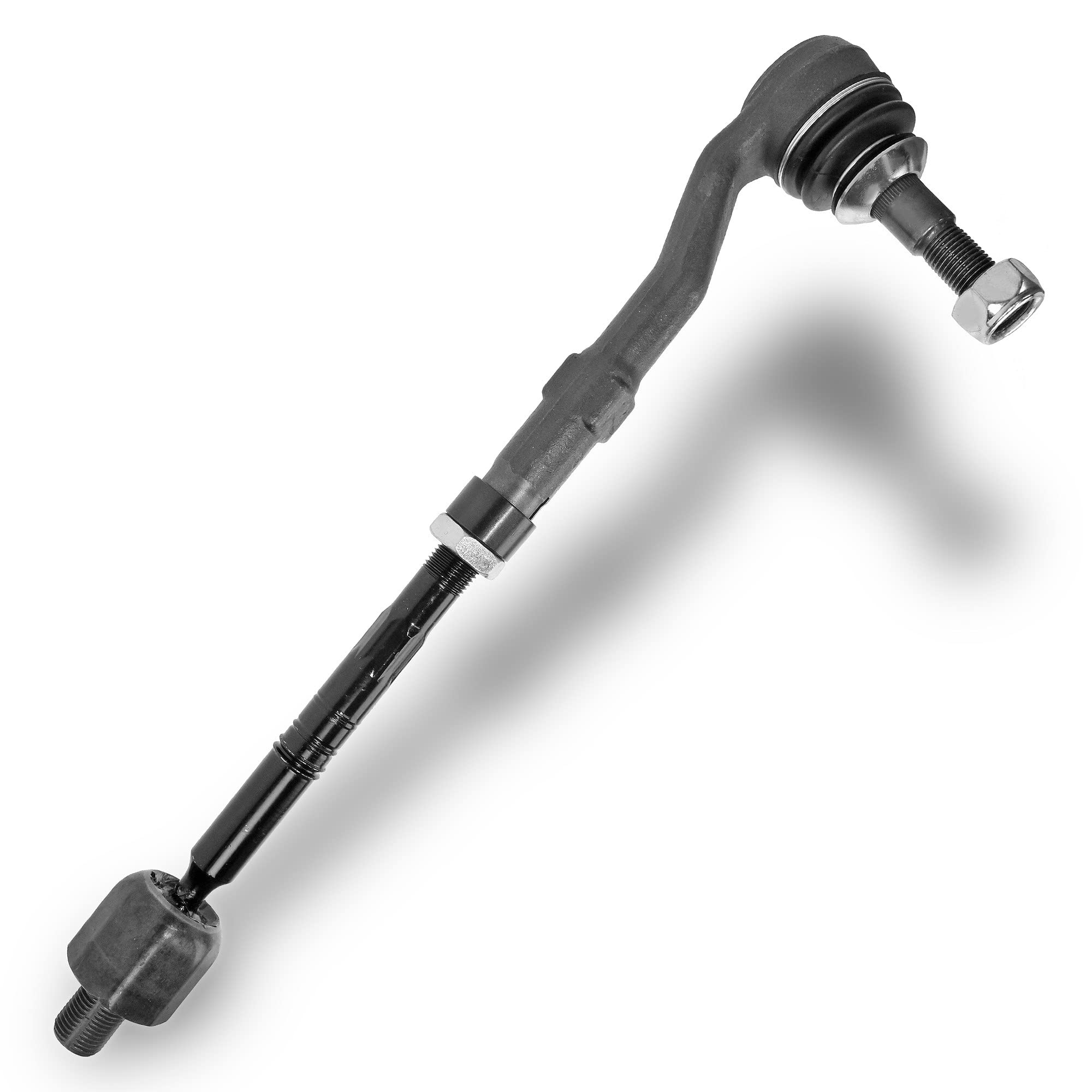 BESTPRICE 2x tirante incl. estremità del tirante anteriore sinistra e destra, 2x set di cuffie sterzo MEYLE Compatibile con BMW Serie 5 (E60), Serie 5 Touring (E61), Serie 6 (E63)