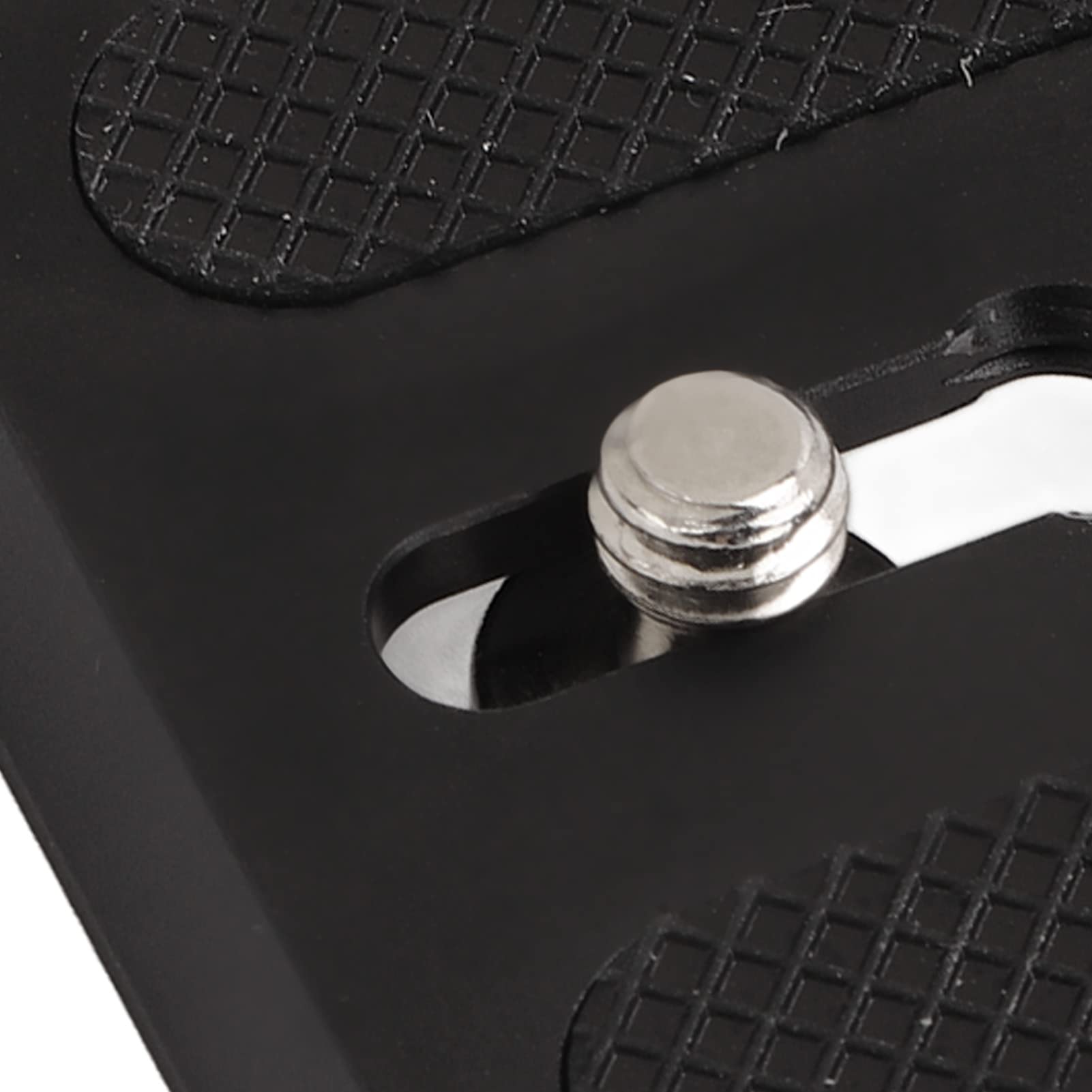 Elprico Piastra A Sgancio Rapido Per Treppiede – Lega Alluminio, Filetti 1/4 E 3/8 Pollici, Compatibile Sachtler