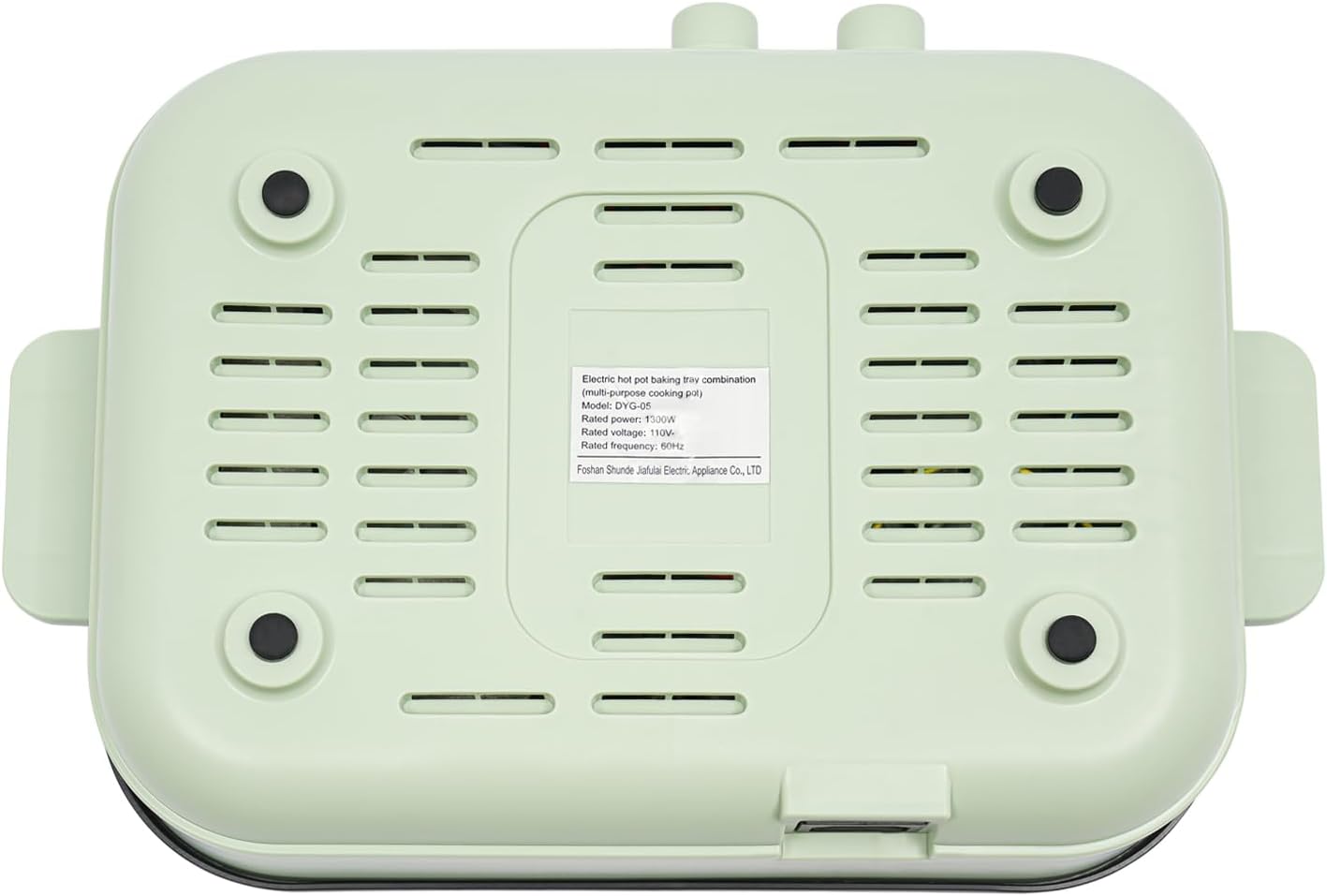 Electric Hot Pot with Grill Area for Fun Cooking | Hot Pot Pot Electric for Versatile Meals | Multi - purpose Hot Pot for Gatherings