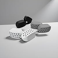 Vista 1 de 6 unidades de ejercitador de mandíbula para hombres, niveles de resistencia, sin BPA, silicona para ejercitadores de mandíbula, tabletas