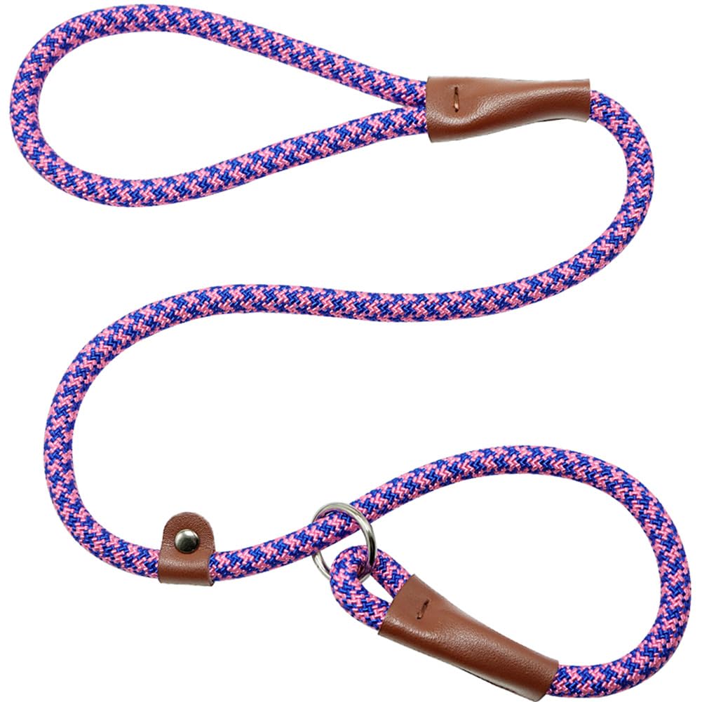 YUCFOREN 3 FT Slip Lead Dog Training Leash 1/2" Thick Nylon Rope Dog Lead