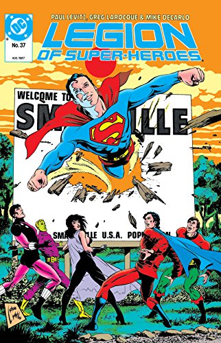 Cover of Legion of Super-Heroes (1984-1989) #37
