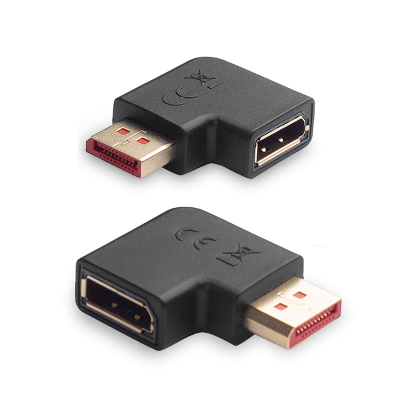 Buy 90 Degree Displayport Cable Adapter Converter Left/Right DP Adapter ...