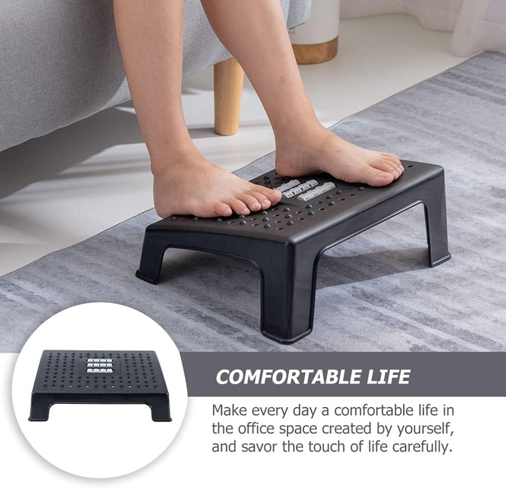 Step Stool Portable Bed Stool Small Step Ladder for Kitchen Bathroom Foot Rest Stool Under Desk Support Stool