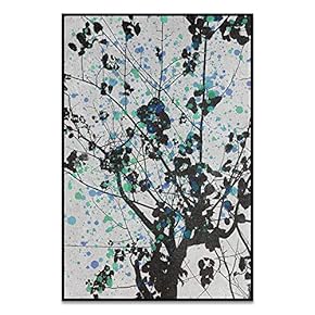 SIGNWIN Framed Canvas Wall Art Black Tree Branch...